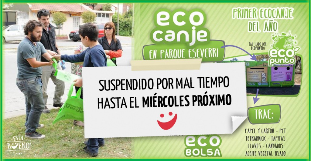 Hoy podemos ayudar</br> sumándonos al Ecocanje