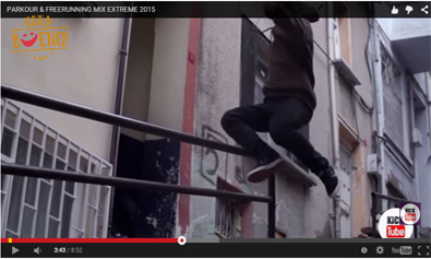 Parkour de alto vuelo