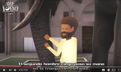 Los hombres ciegos y el elefante