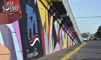 El puente se viste de fiesta